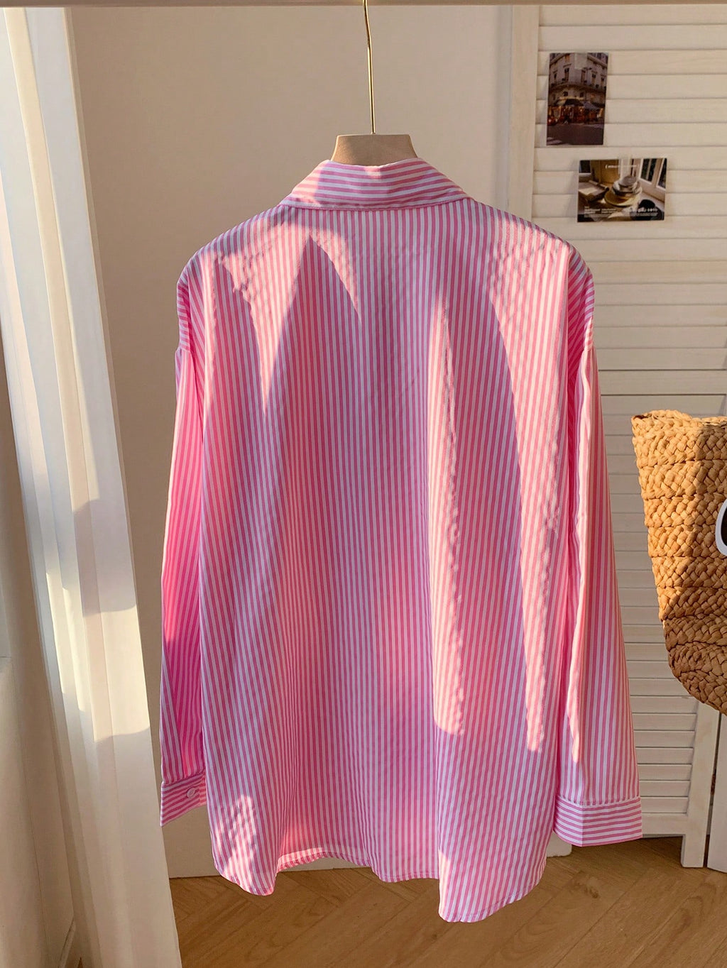 Comfortable Striped Cotton Shirt