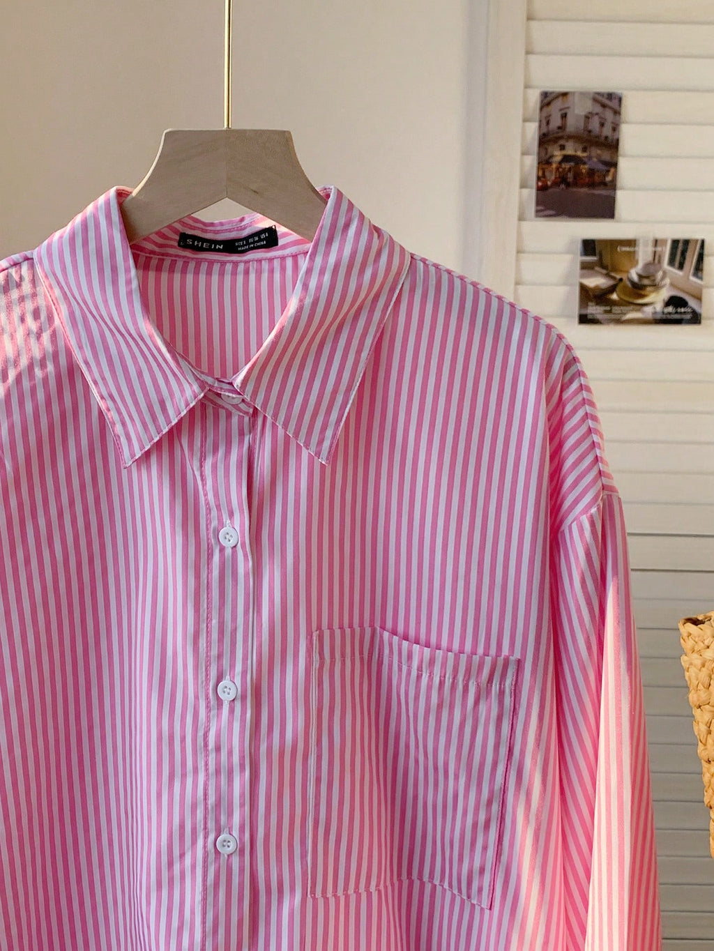 Comfortable Striped Cotton Shirt