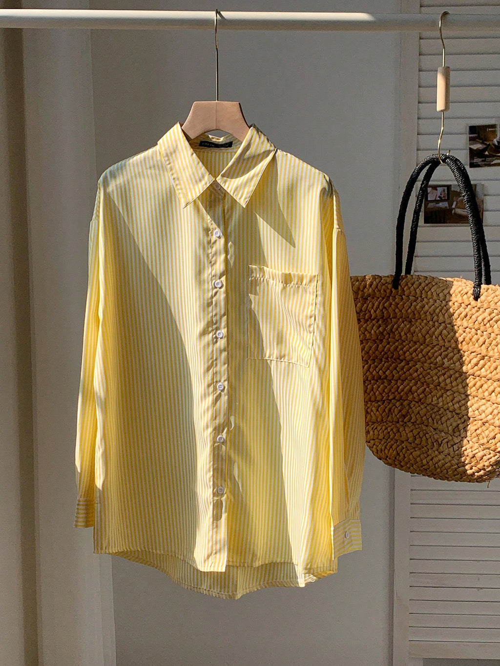 Comfortable Striped Cotton Shirt
