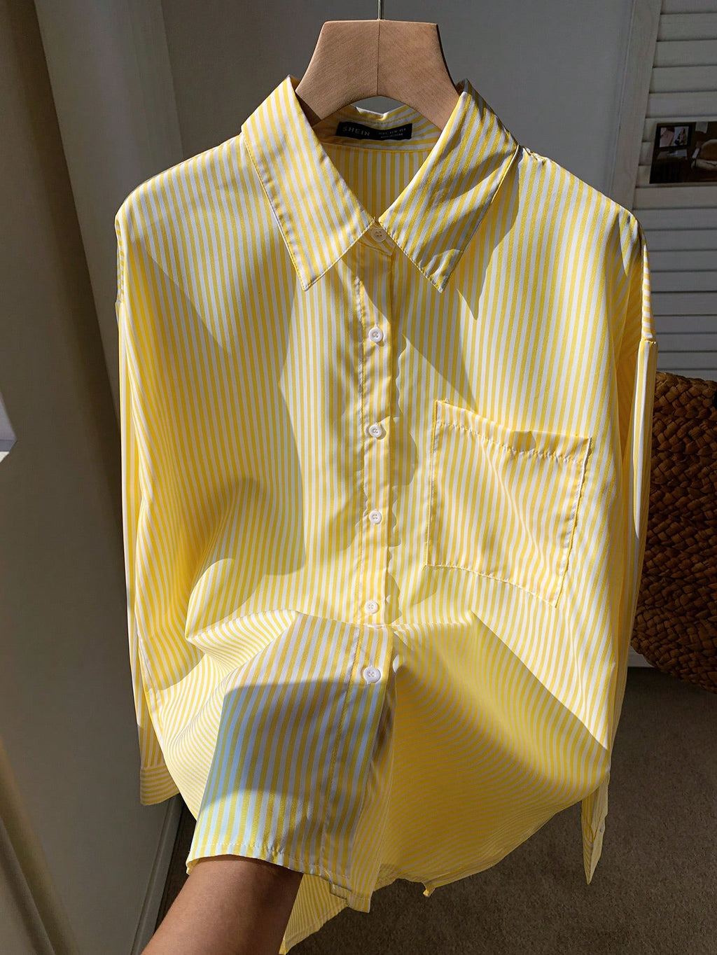 Comfortable Striped Cotton Shirt