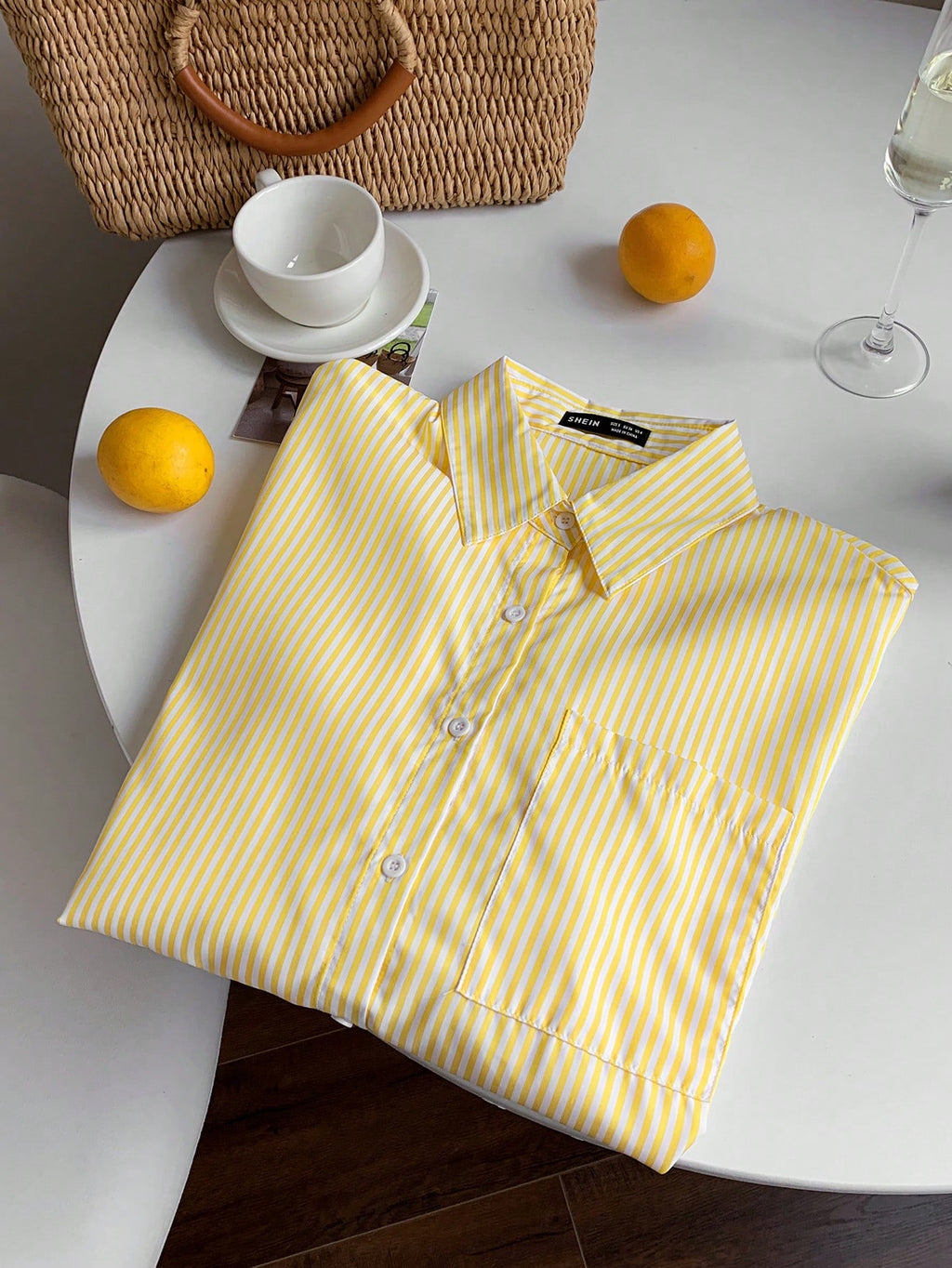 Comfortable Striped Cotton Shirt