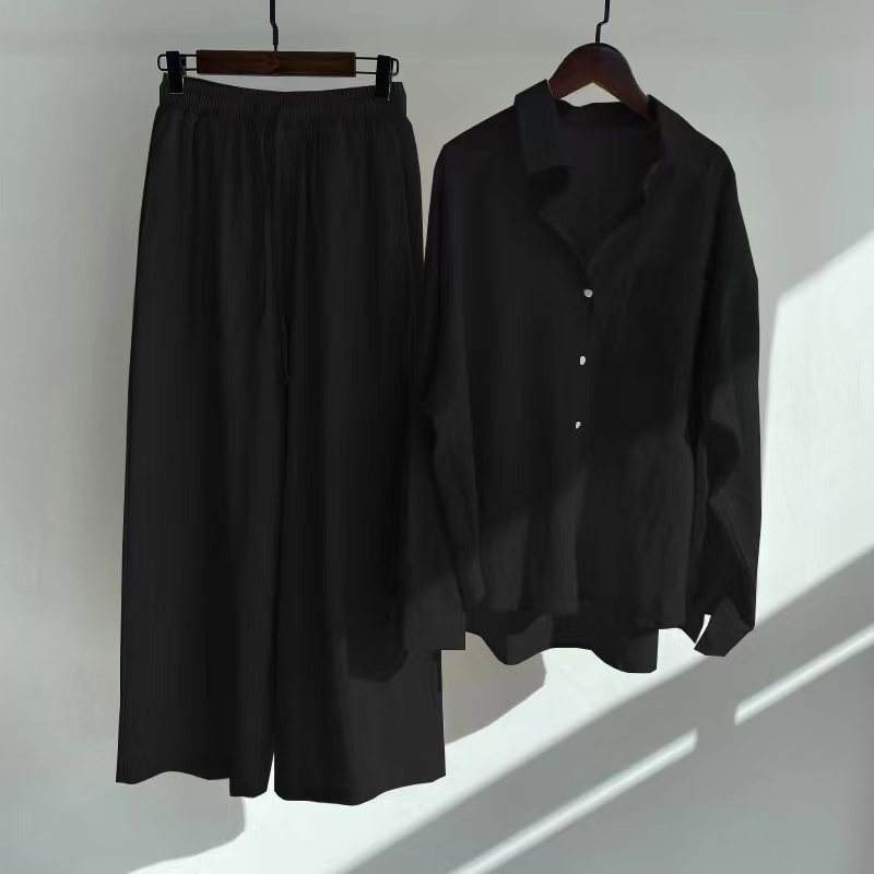 WOMEN'S COTTON LINEN CO-ORDS SETS WITH SHIRTS & PENTS