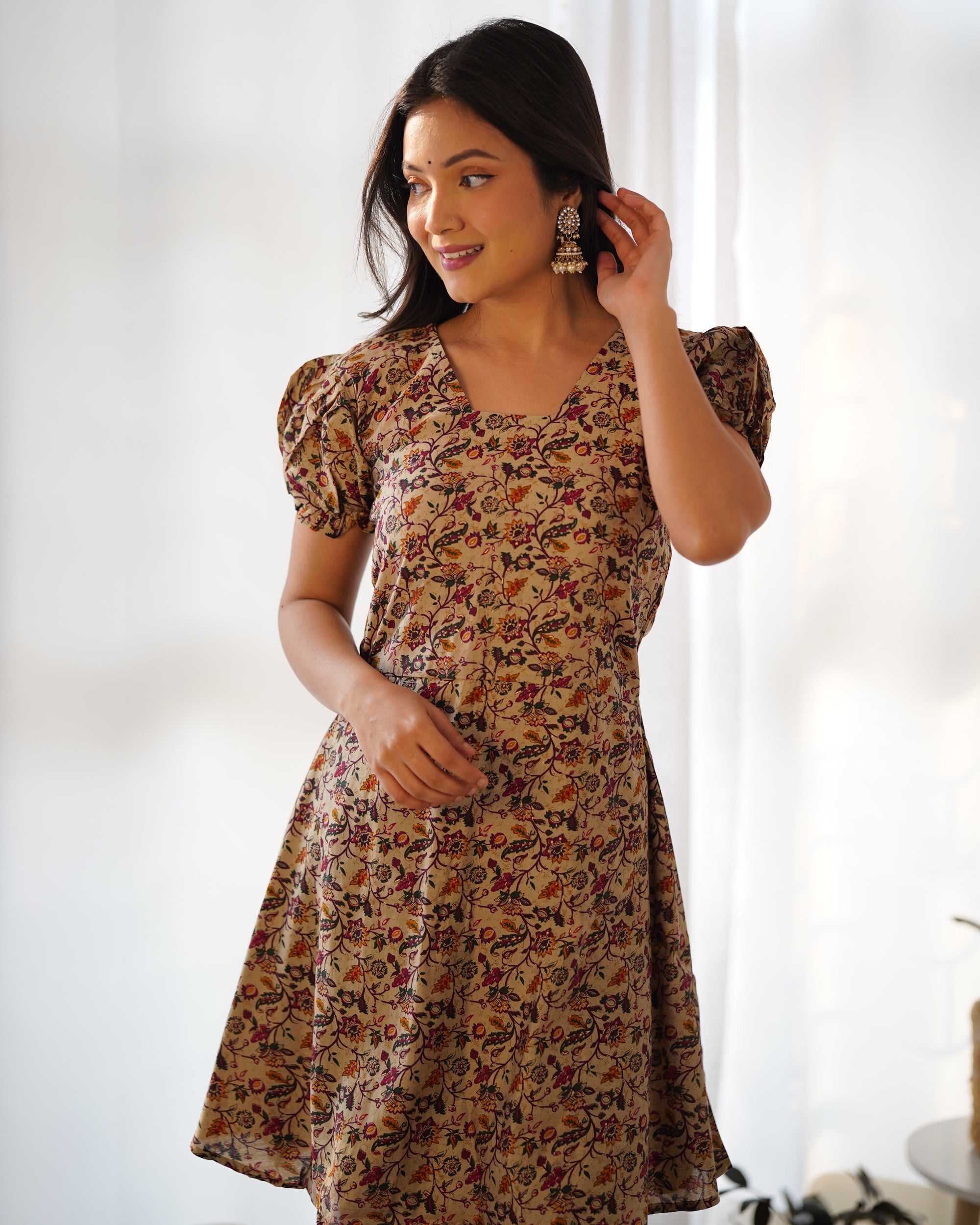 WOMEN PRINTED FLORAL CO-ORDER SET