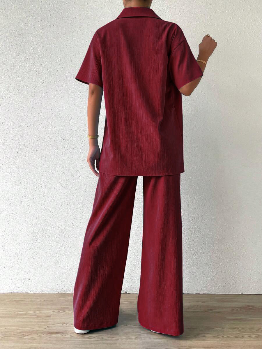MAROON  PONDA SET