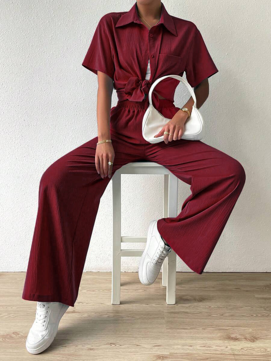 MAROON  PONDA SET