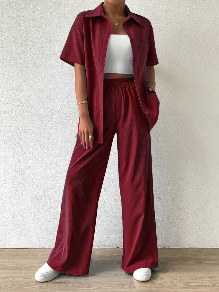 MAROON  PONDA SET