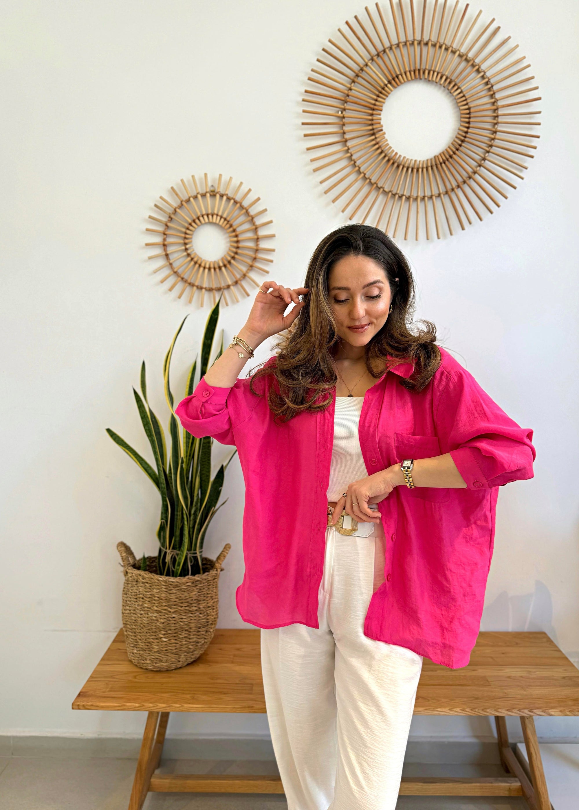 Oversized Shirts Breathable, lightweight, ideal for everyday wear