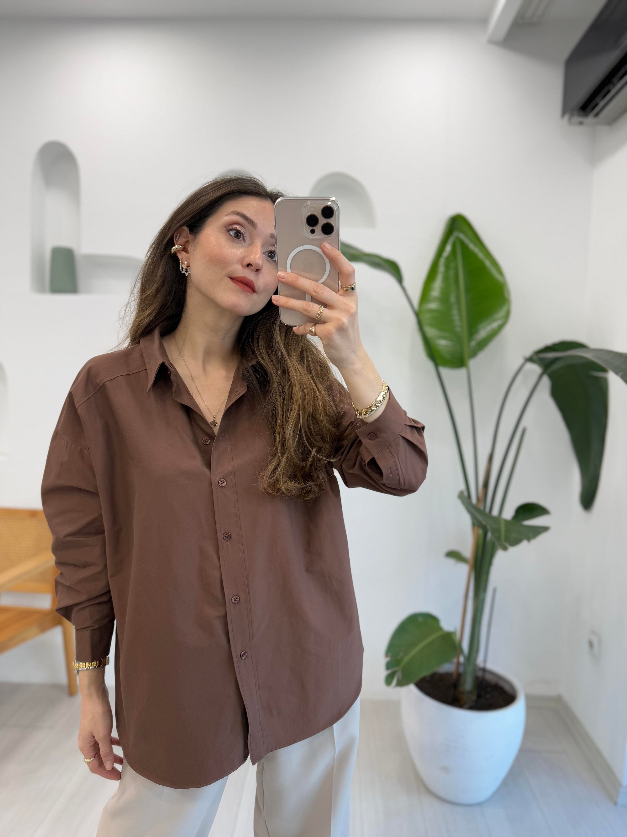 Oversized Shirts Breathable, lightweight, ideal for everyday wear