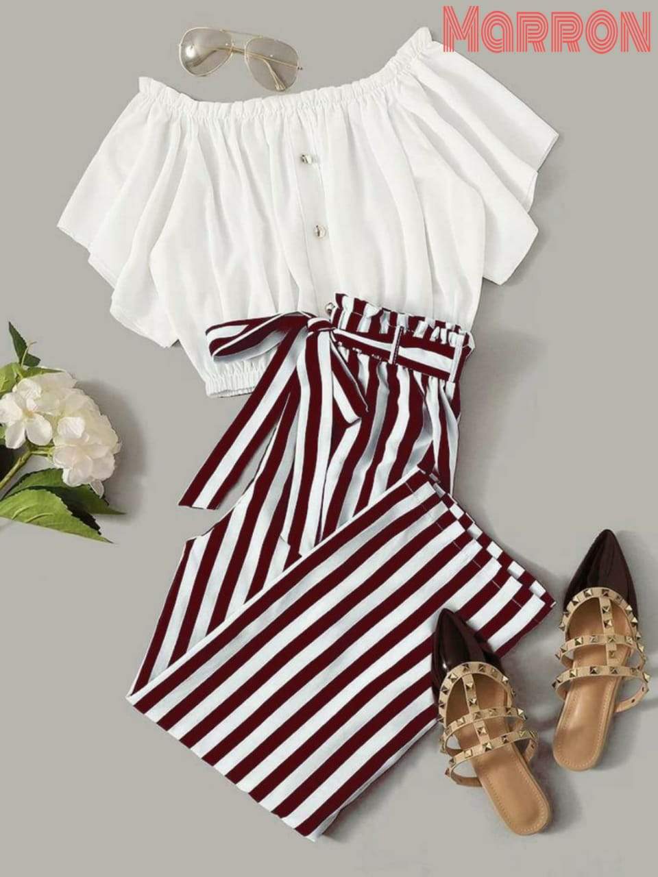 Women's Rayon Top And Plazzo Set
