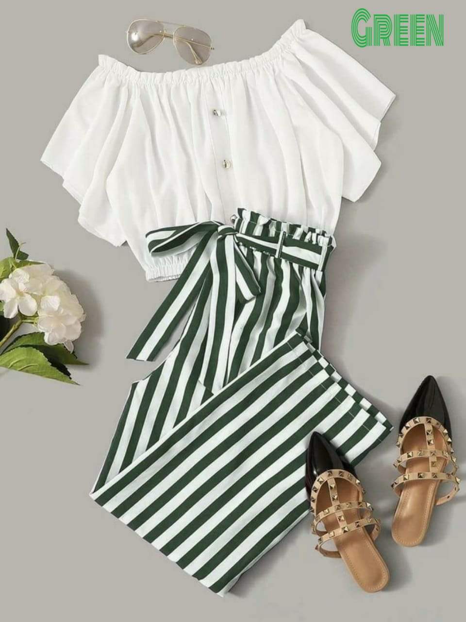 Women's Rayon Top And Plazzo Set