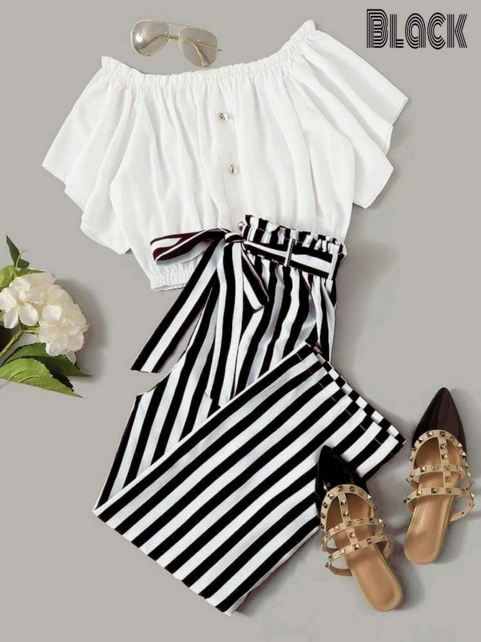 Women's Rayon Top And Plazzo Set