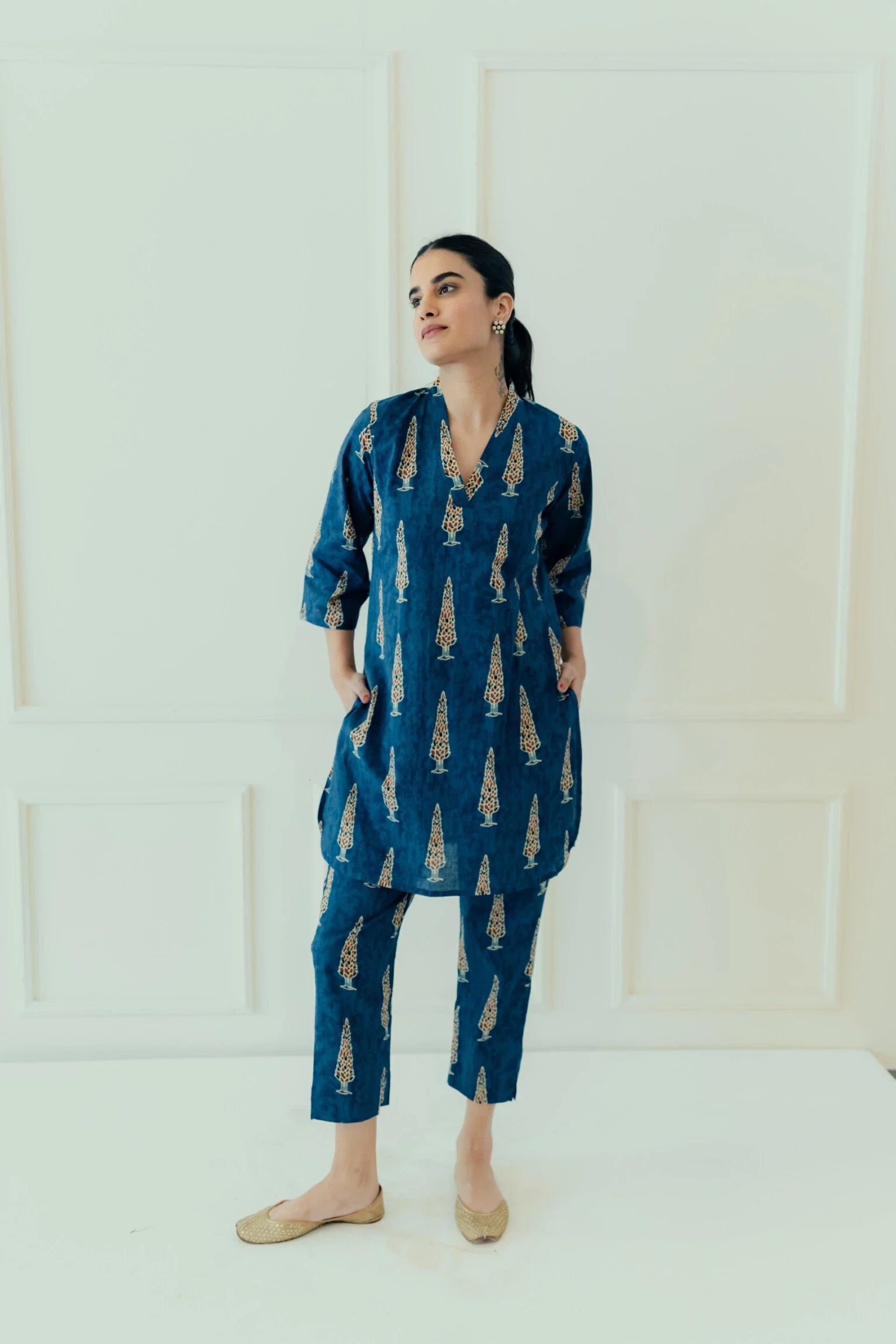 Deep Blue Co-Ord Set
